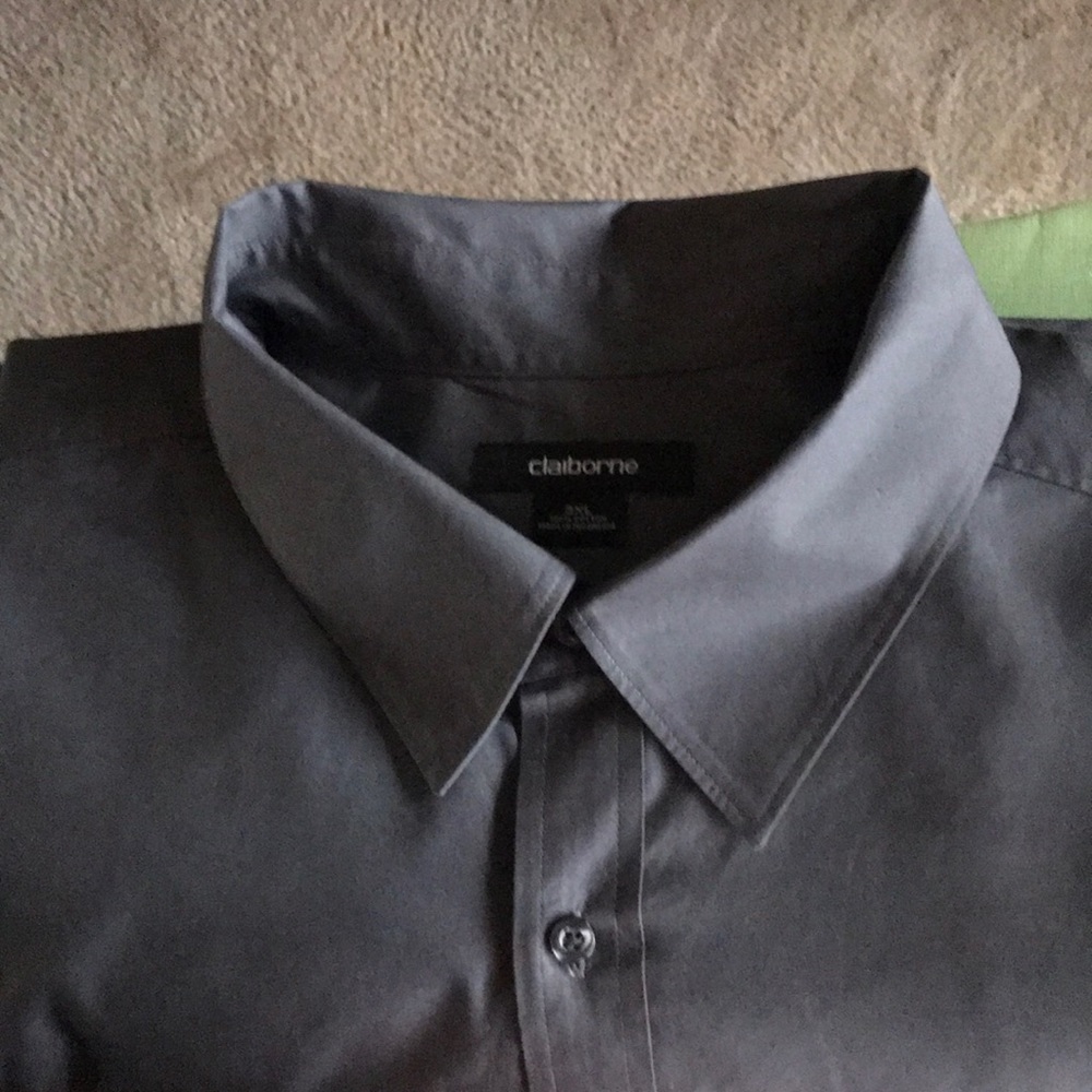 Claiborne Men’s Short Sleeve Button Up shirt 3X
